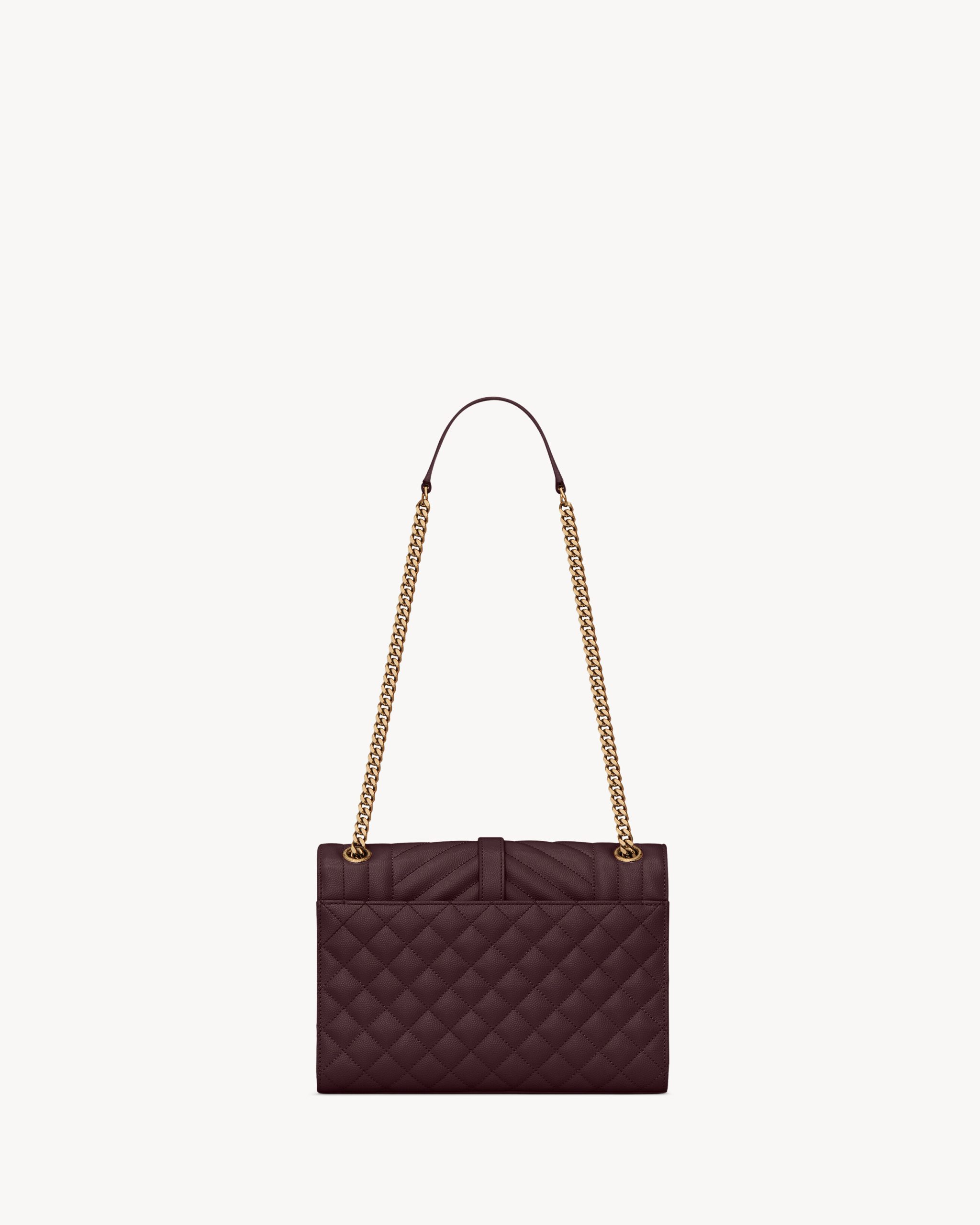 YSL ENVELOPE medium in grain de poudre leather - Image 4